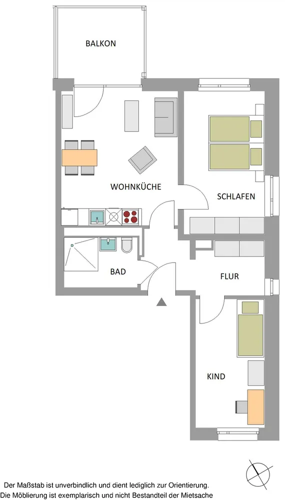 3 Zimmer Wohnung mit 63 m² in Bielefeld – Bild 8