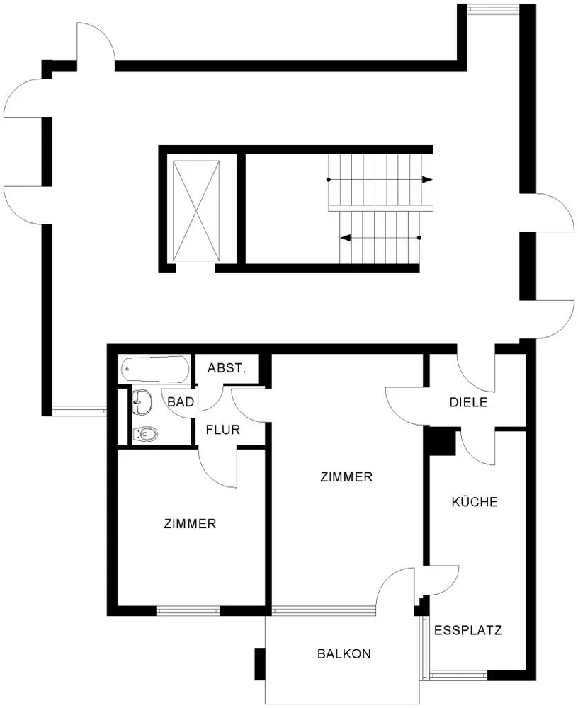 2 Zimmer Wohnung mit 60 m² in Bochum – Bild 3