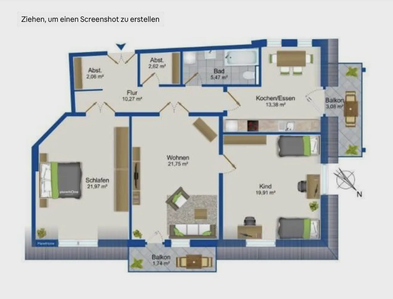 3 Zimmer Wohnung mit 103 m² in Dresden – Bild 10