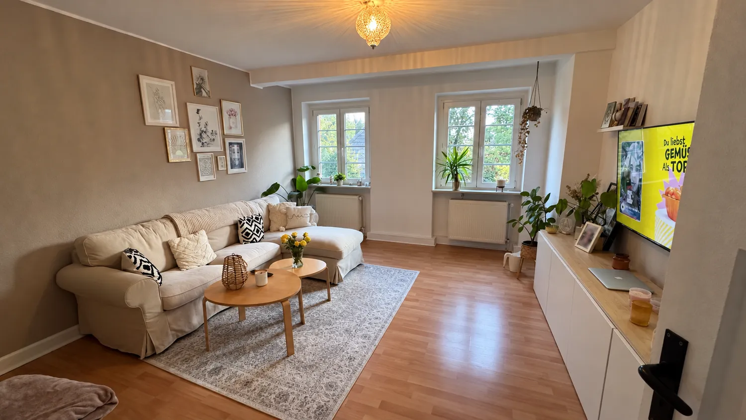 2 room apartment with 60 m² in Wuppertal – Photo 1