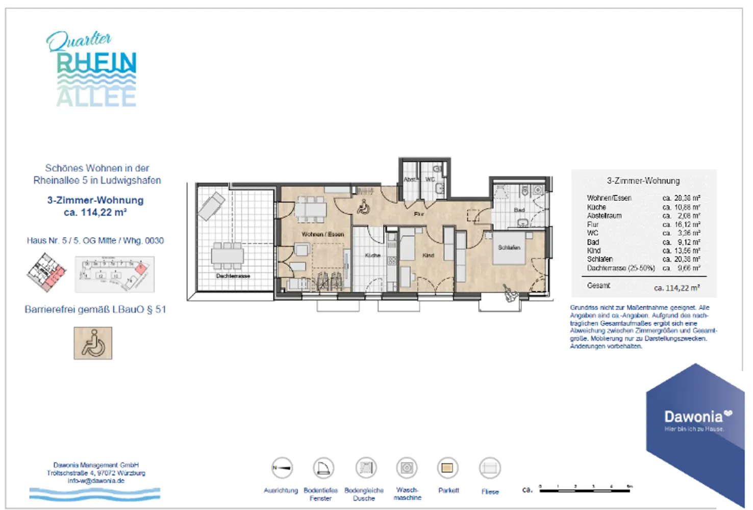 3 Zimmer Wohnung mit 114 m² in Ludwigshafen am Rhein – Bild 10