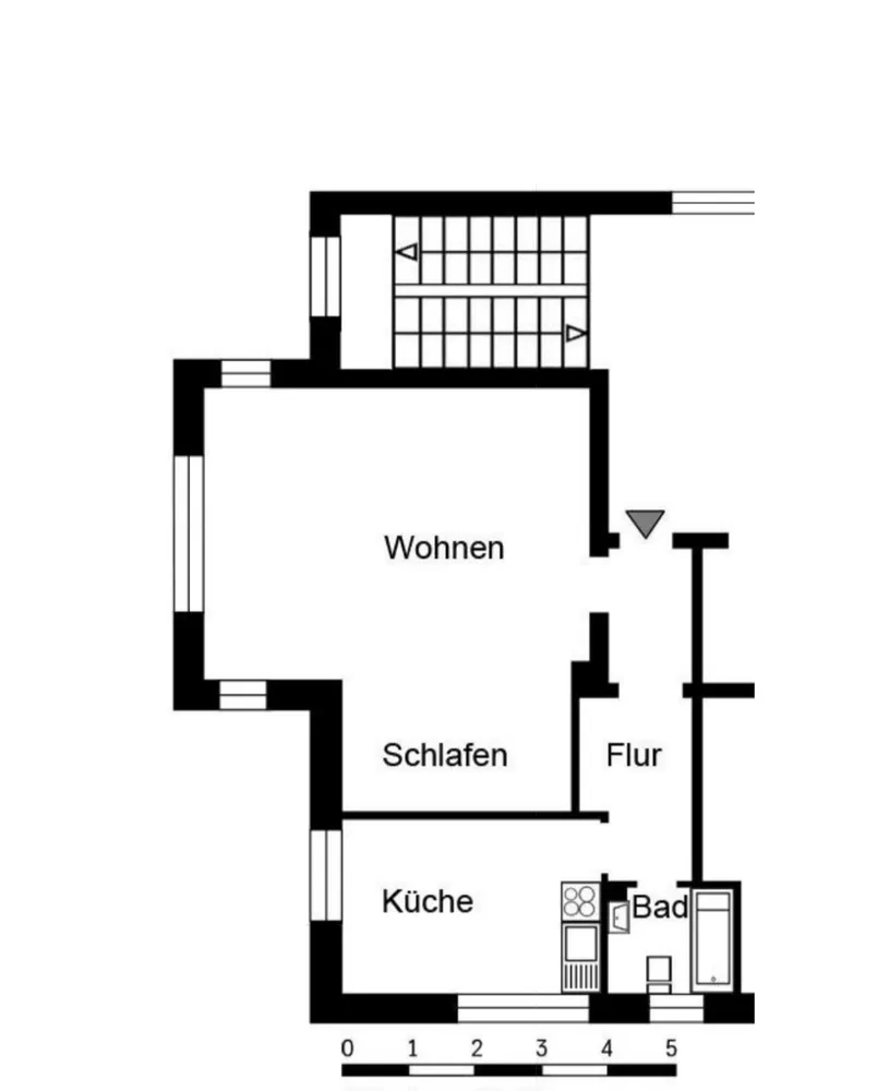 1 Zimmer Wohnung mit 51 m² in Essen – Bild 2