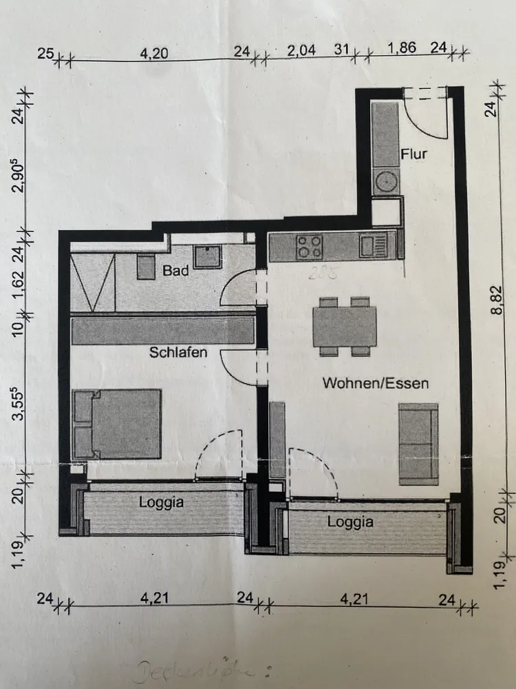 2 room apartment with 55 m² in Mainz – Photo 8