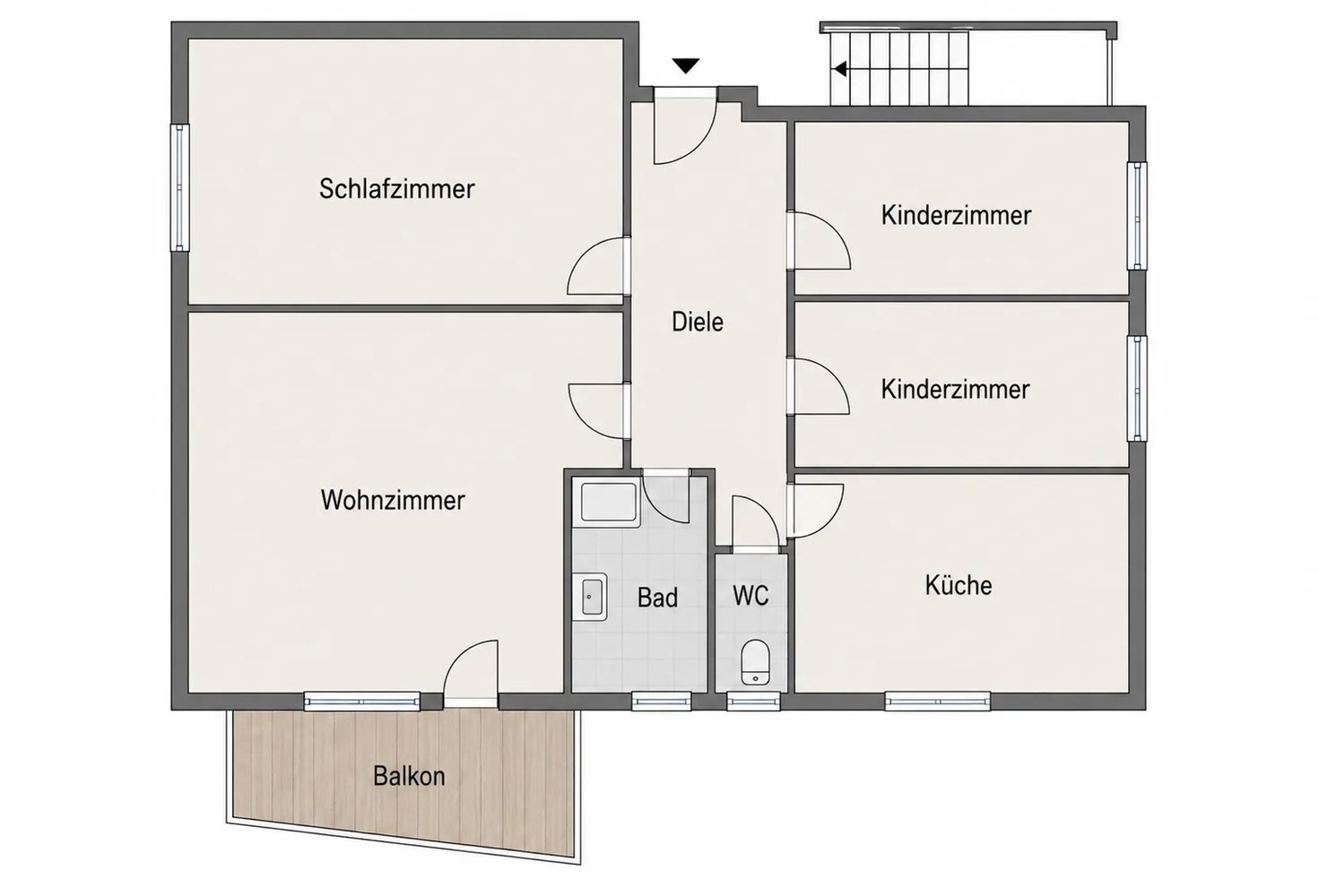 4 Zimmer Wohnung mit 86 m² in Köln – Bild 6