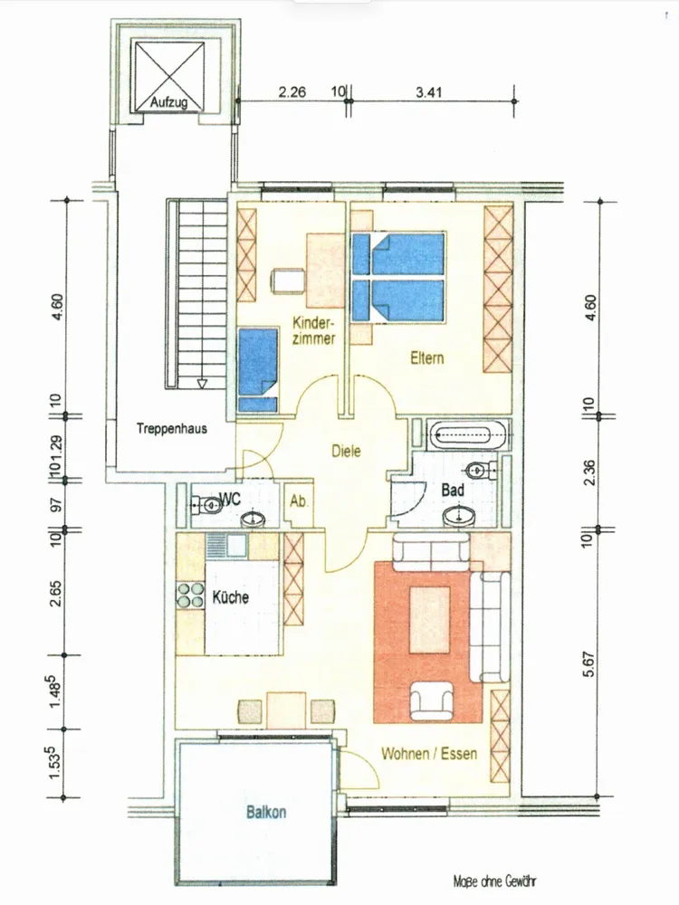 3 Zimmer Wohnung mit 75 m² in Oberhausen – Bild 5