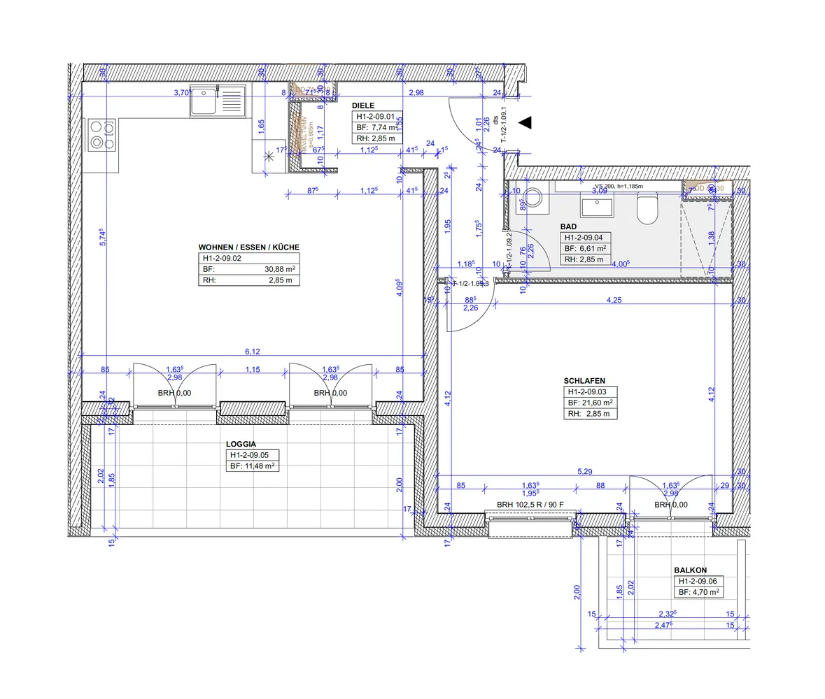 2 Zimmer Wohnung mit 75 m² in Berlin – Bild 9