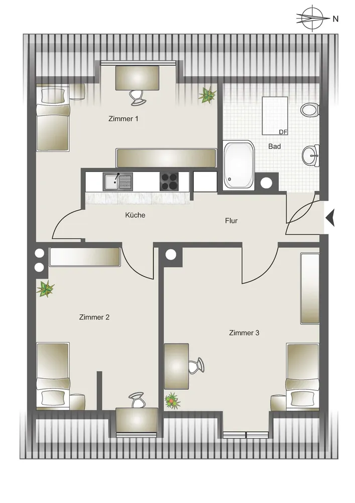 WG-Zimmer in München – Bild 4