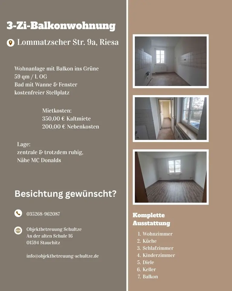 3 Zimmer Wohnung mit 66 m² in Riesa – Bild 8