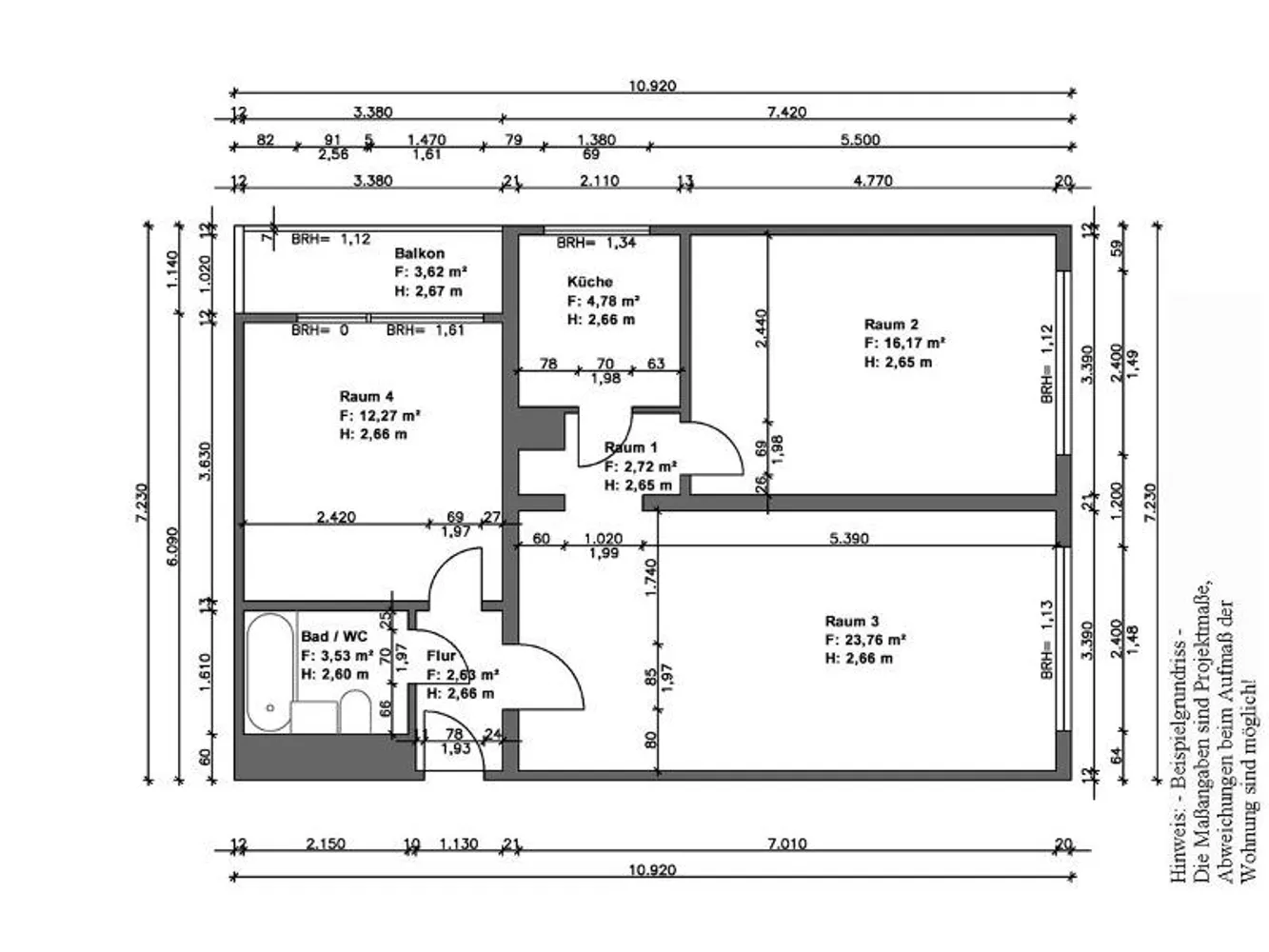 3 room apartment with 66 m² in Halle (Saale) – Photo 7