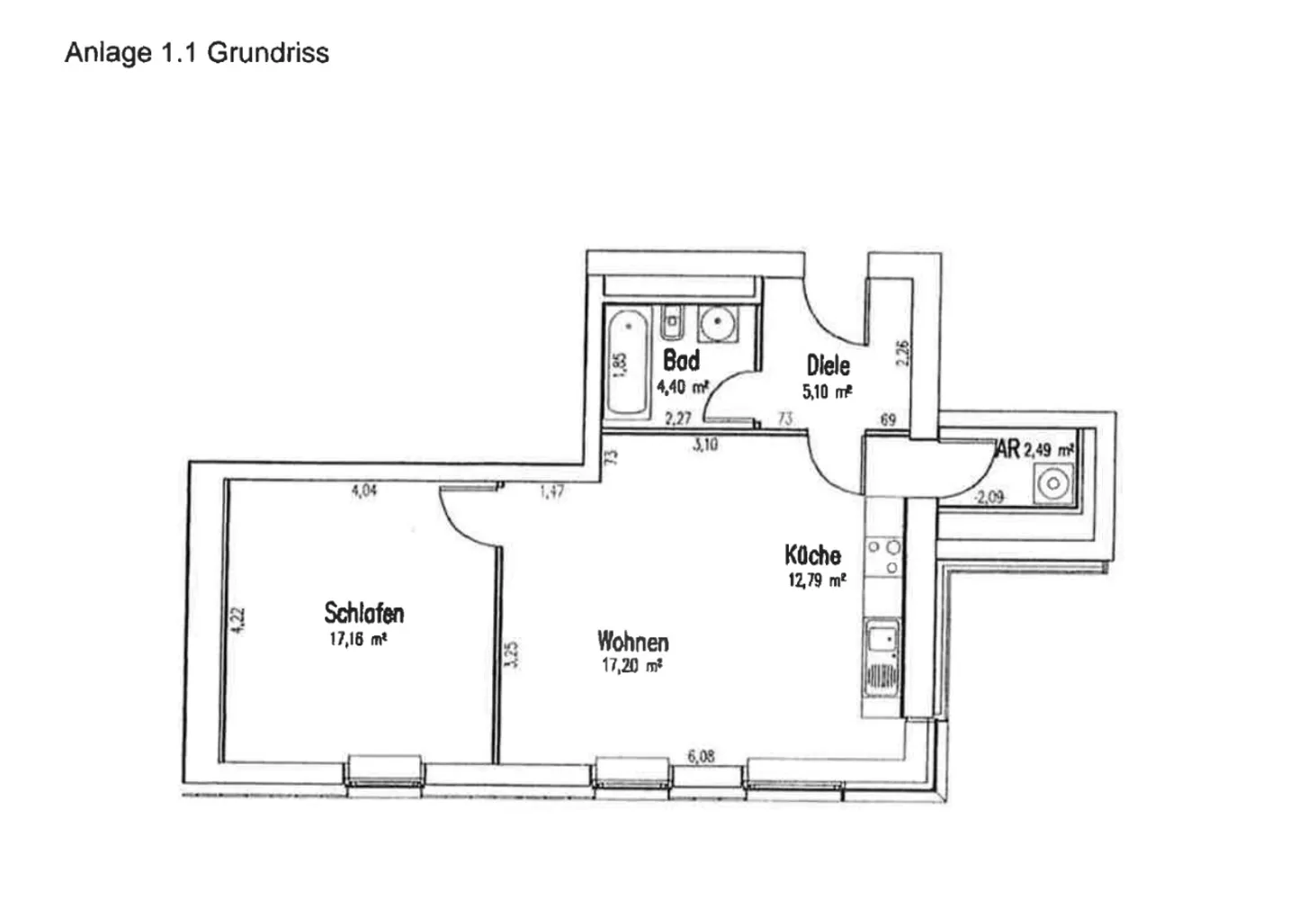 2 Zimmer Wohnung mit 59 m² in Berlin – Bild 10