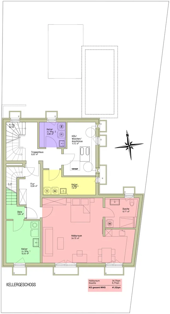 3 Zimmer Wohnung mit 72 m² in München – Bild 2