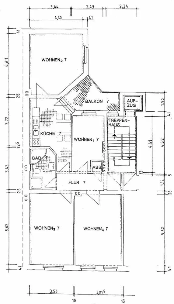 4 Zimmer Wohnung mit 103 m² in Magdeburg – Bild 7