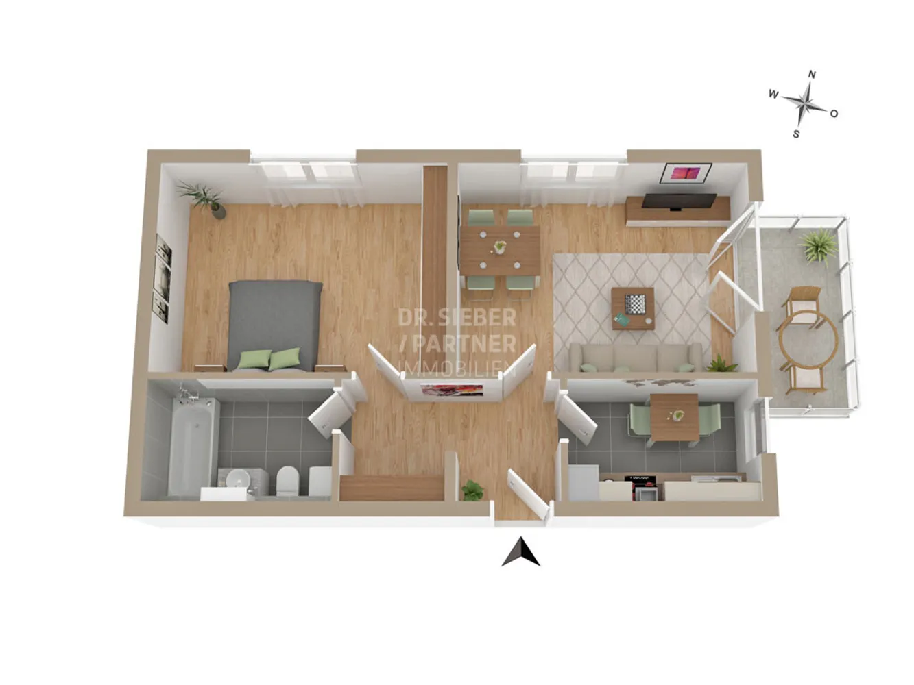 2 Zimmer Wohnung mit 53 m² in Leipzig – Bild 11