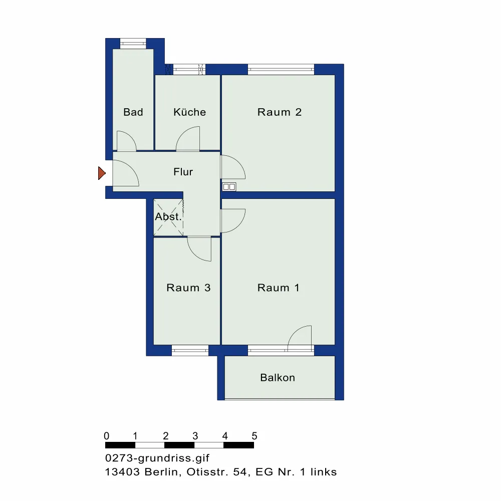 3 Zimmer Wohnung mit 62 m² in Berlin – Bild 10