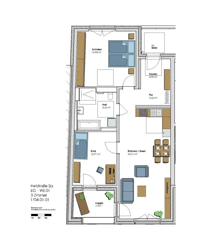 3 Zimmer Wohnung mit 84 m² in Gelsenkirchen – Bild 9