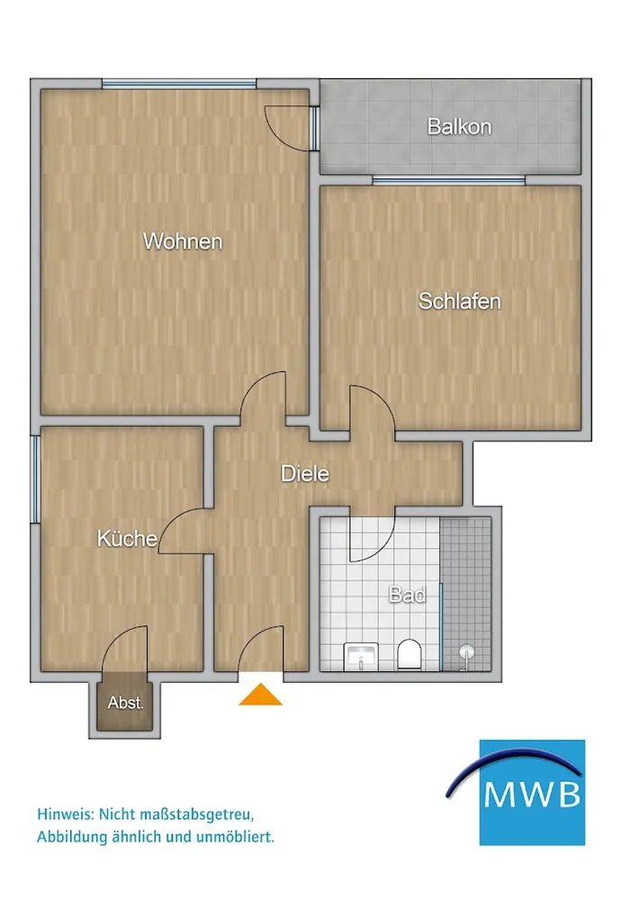 2 Zimmer Wohnung mit 54 m² in Mülheim an der Ruhr – Bild 4