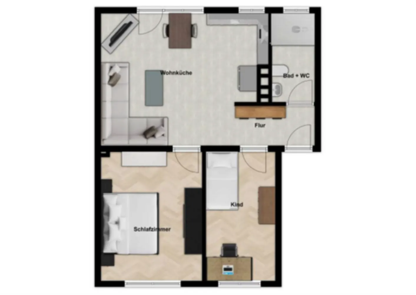3 Zimmer Wohnung mit 50 m² in Bonn – Bild 10