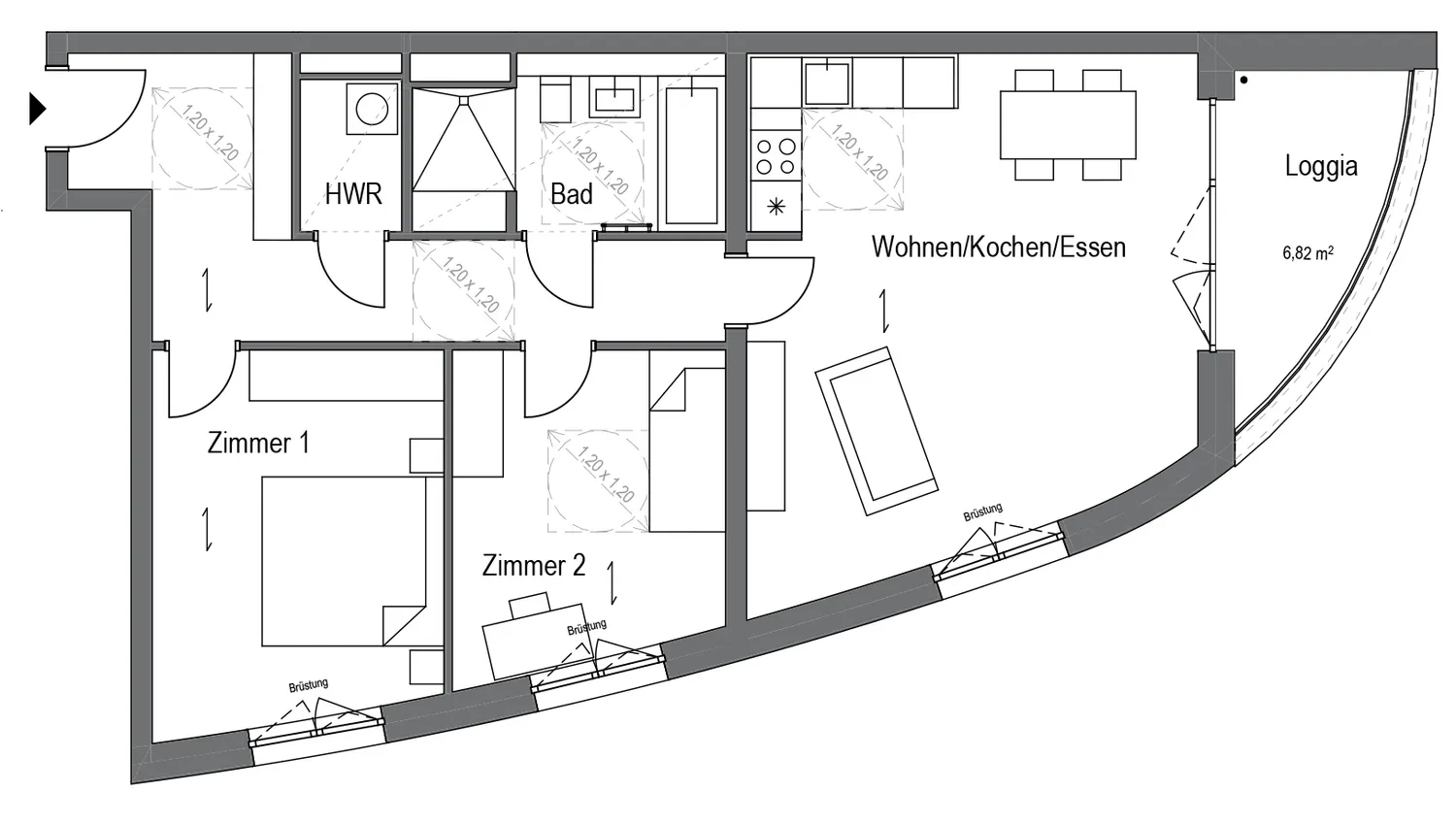 3 Zimmer Wohnung mit 84 m² in Berlin – Bild 5