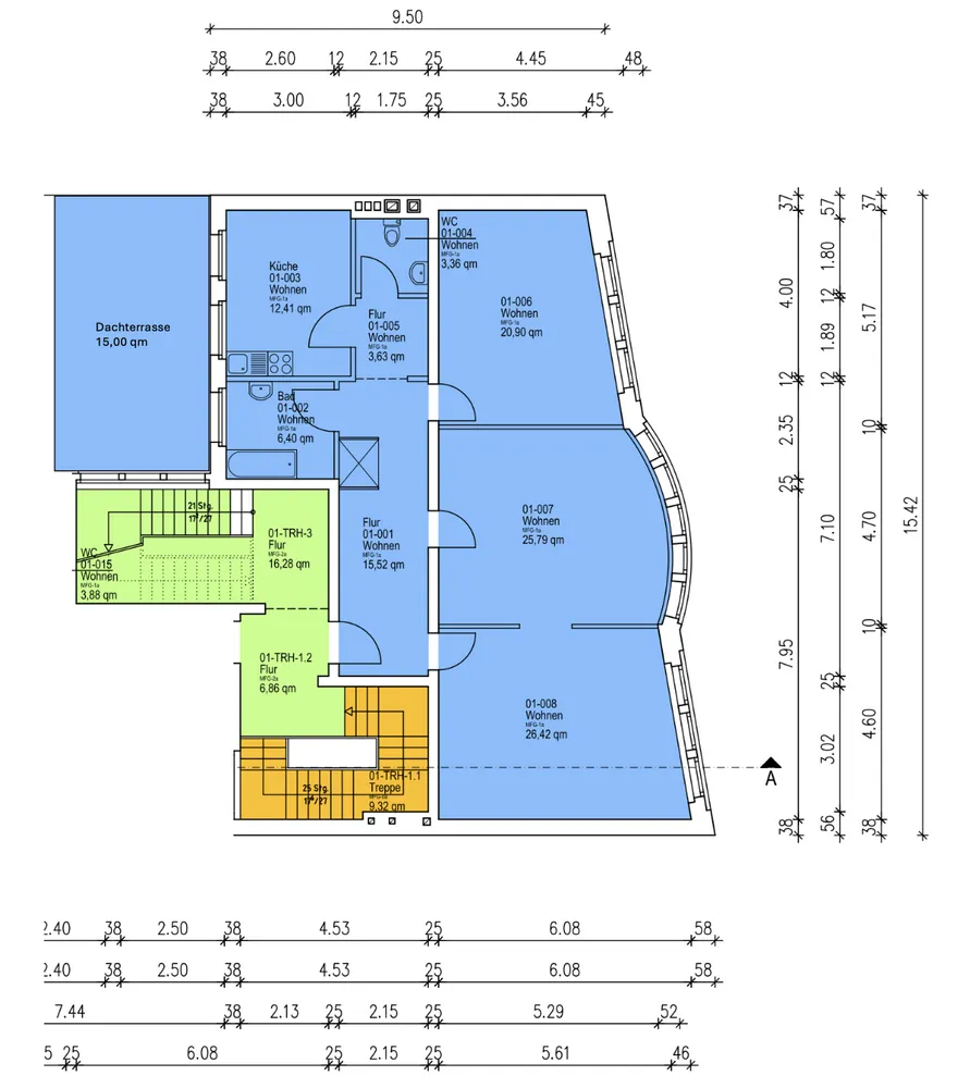 3 Zimmer Wohnung mit 114 m² in Detmold – Bild 9