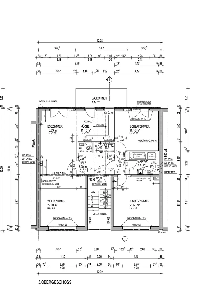 4 Zimmer Wohnung mit 116 m² in Essen – Bild 12