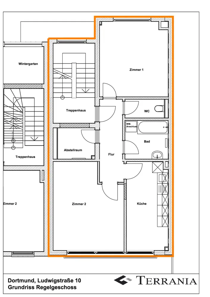 2 Zimmer Wohnung mit 63 m² in Dortmund – Bild 3