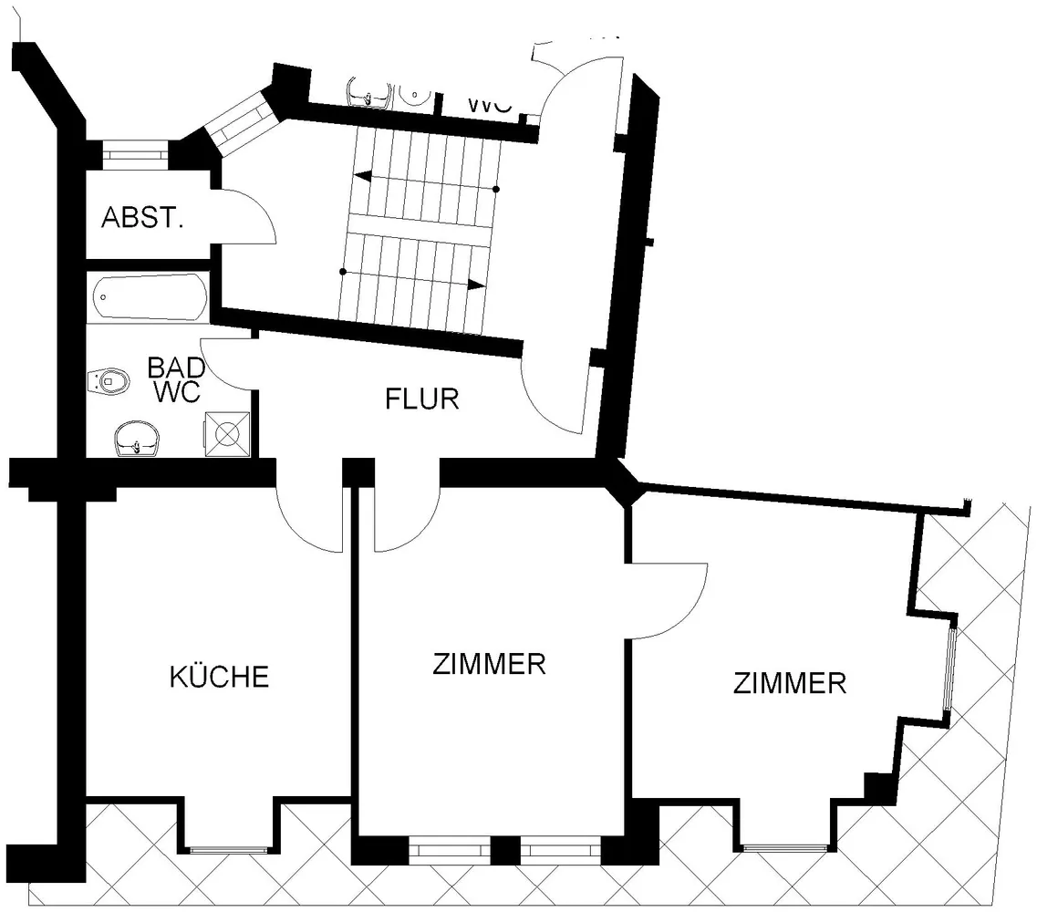 2 Zimmer Wohnung mit 69 m² in Hagen – Bild 2