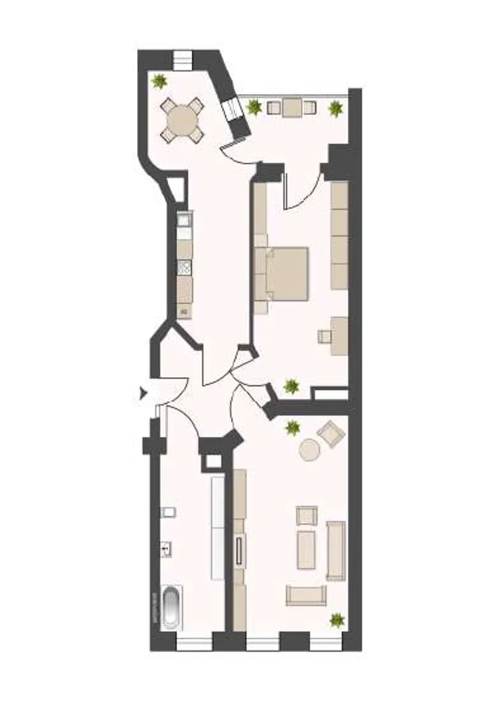 2 Zimmer Wohnung mit 61 m² in Leipzig – Bild 4