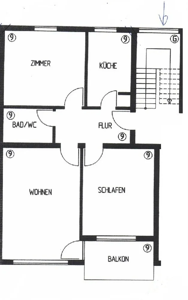 3 Zimmer Wohnung mit 74 m² in Heilbronn – Bild 4