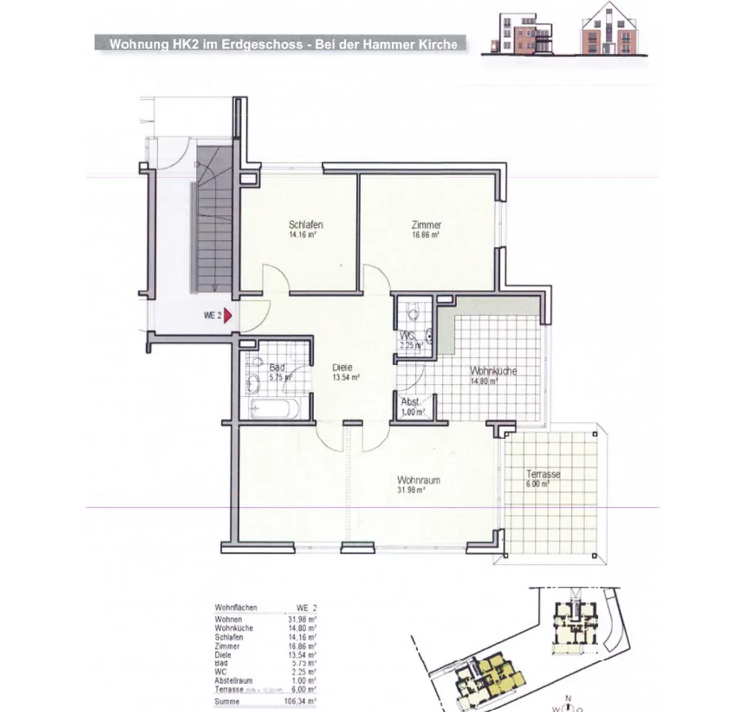 2 room apartment with 107 m² in Hamburg – Photo 8