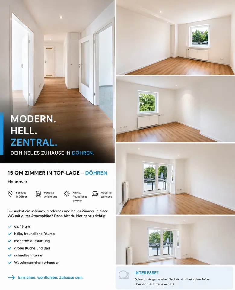 3 Zimmer Wohnung mit 17 m² in Hannover – Bild 6