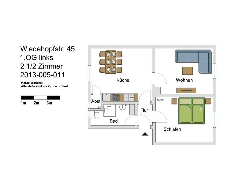2 Zimmer Wohnung mit 59 m² in Gelsenkirchen – Bild 6