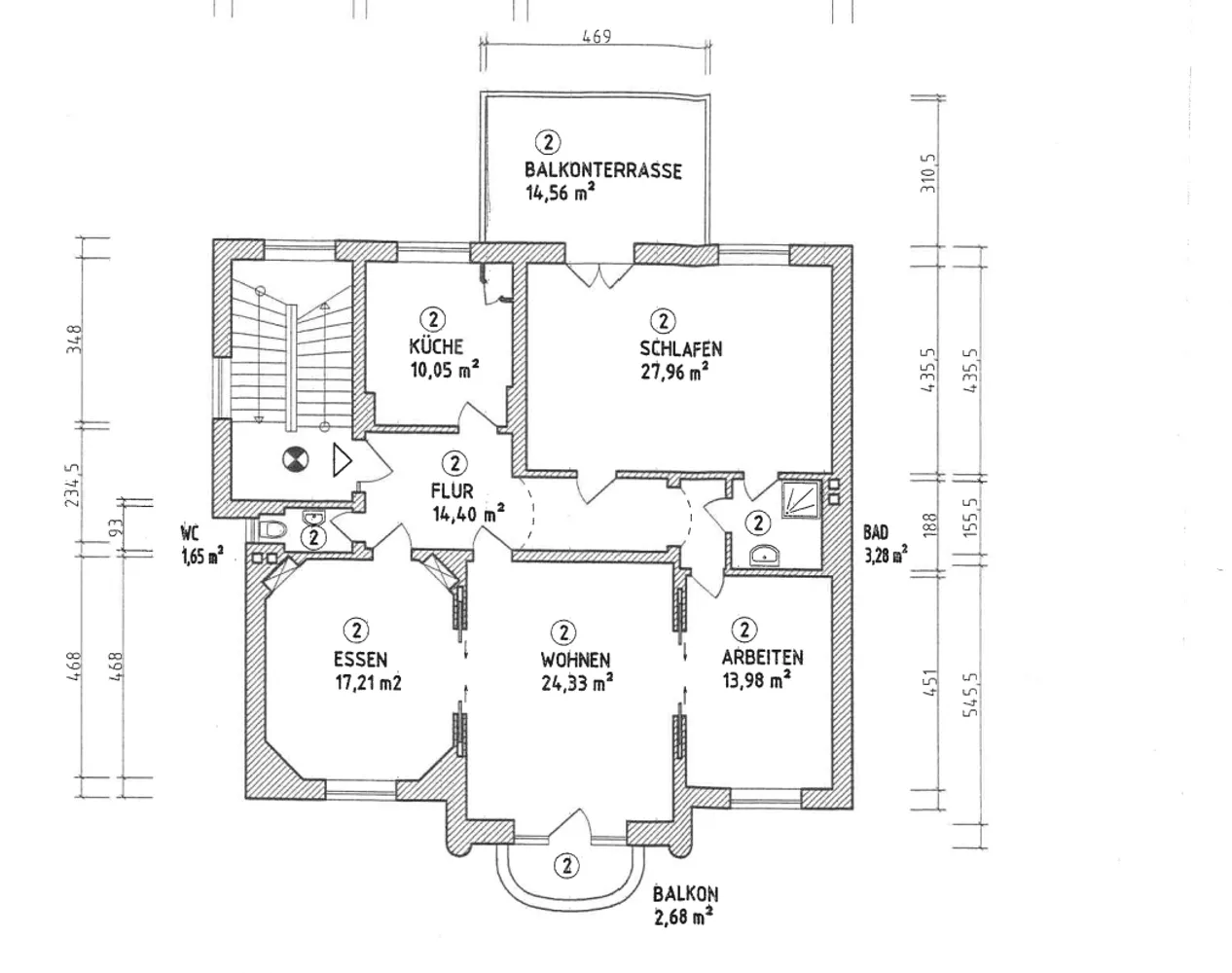 3 Zimmer Wohnung mit 121 m² in Bremen – Bild 8