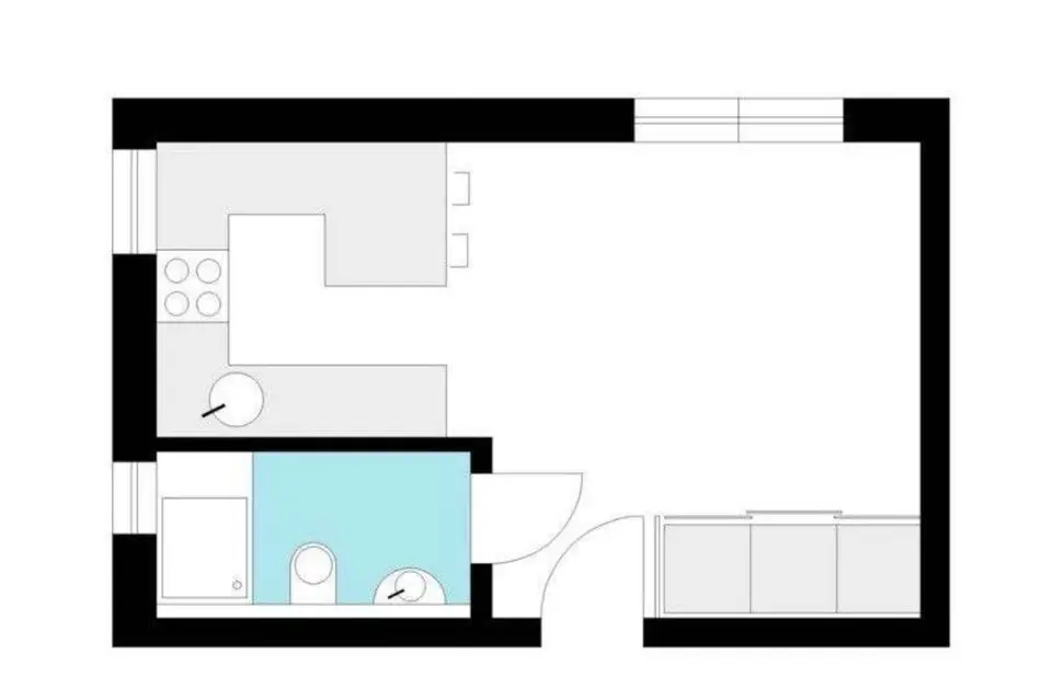 2 room apartment with 25 m² in Hanau – Photo 7