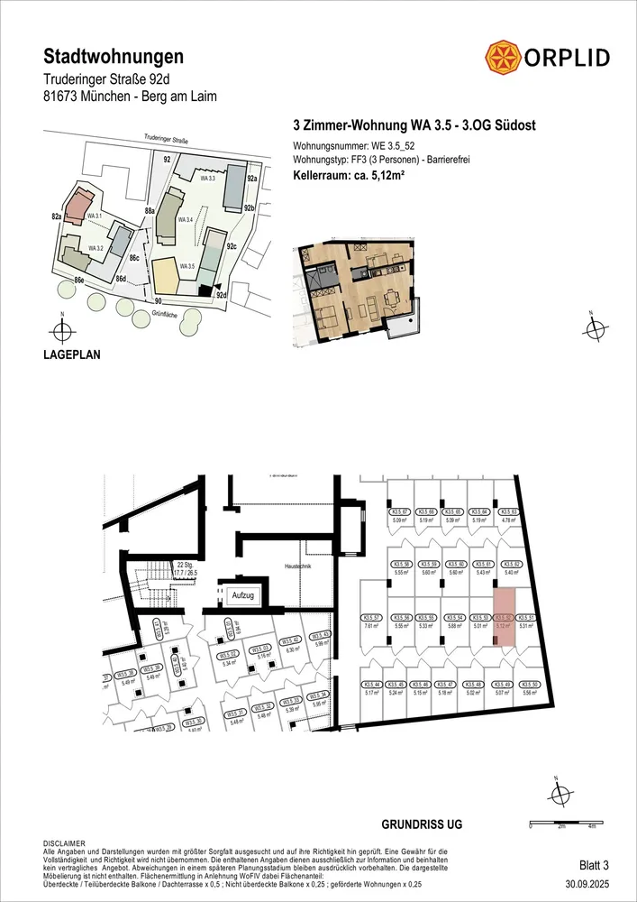 3 Zimmer Wohnung mit 82 m² in München – Bild 5