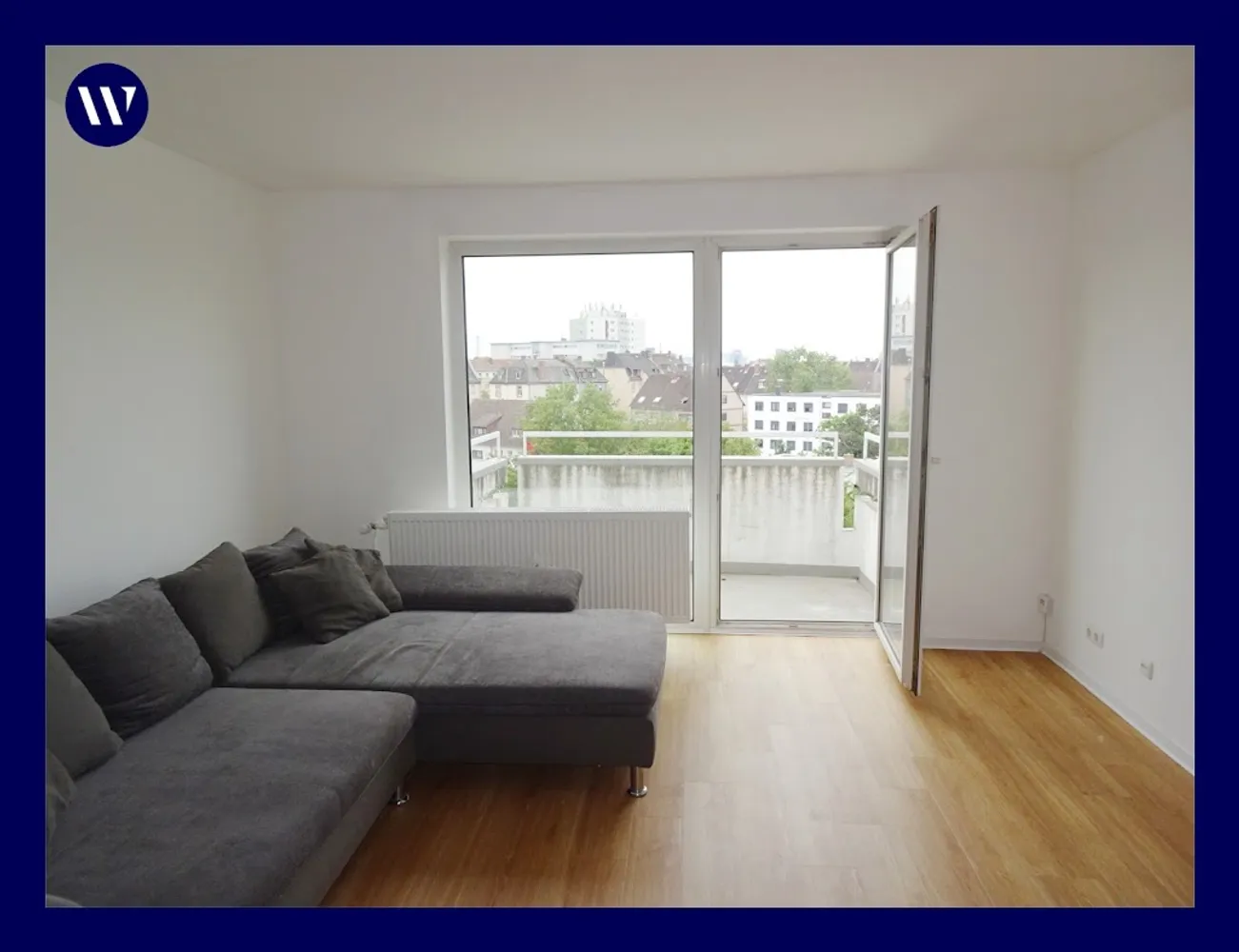 2 Zimmer Wohnung mit 60 m² in Frankfurt am Main – Bild 1
