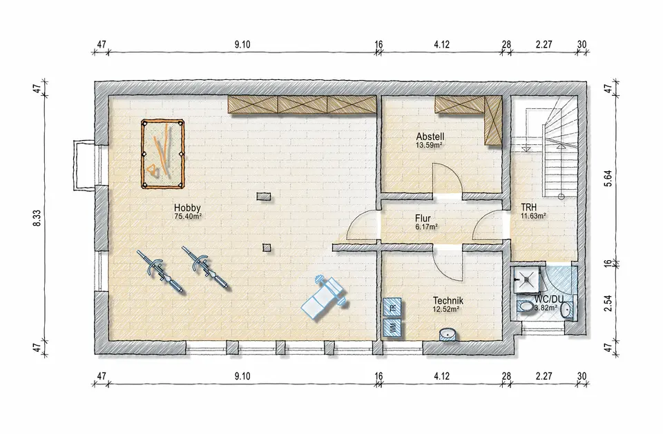 5 Zimmer Haus mit 165 m² in Bühl – Bild 3