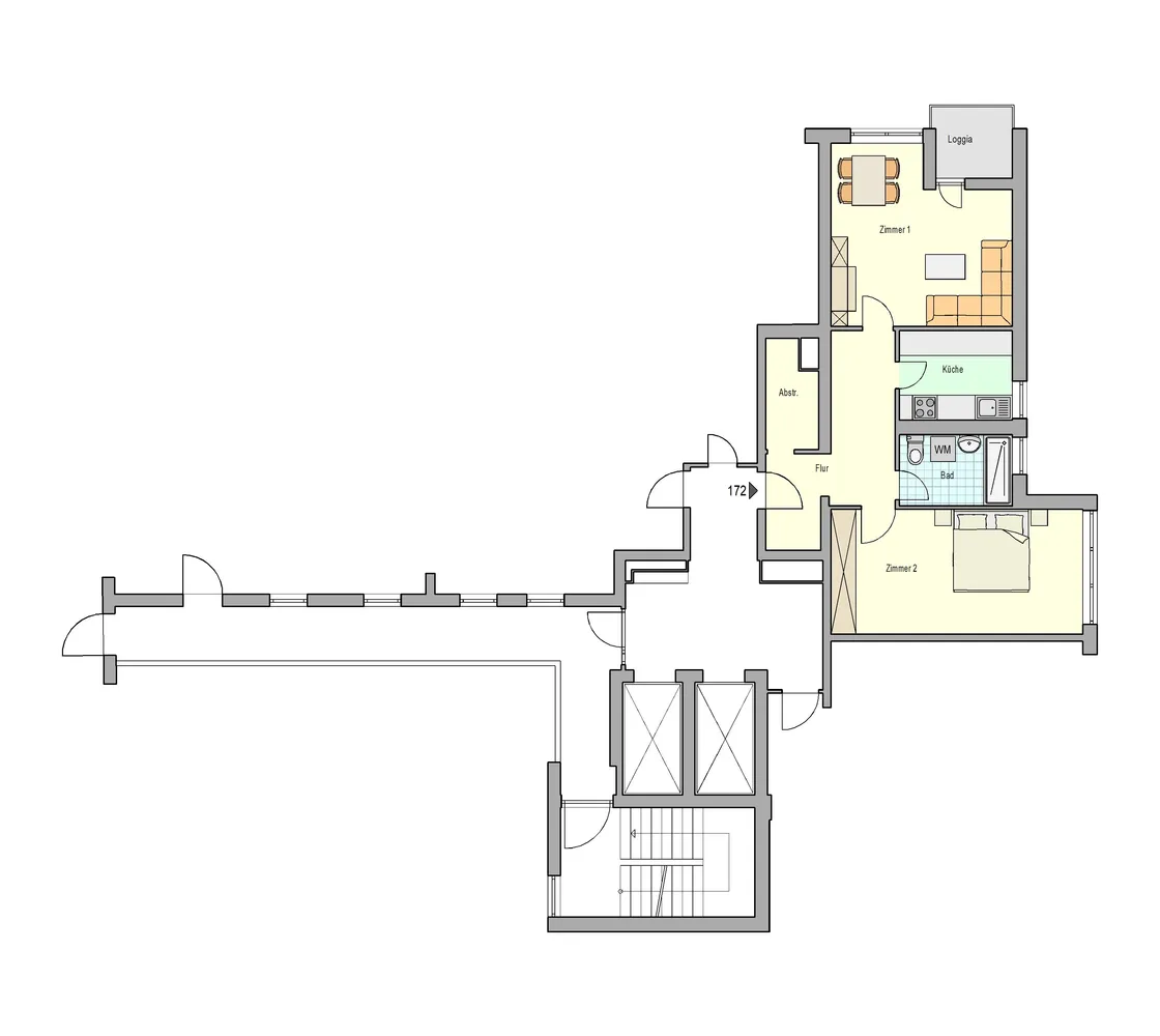 2 Zimmer Wohnung mit 61 m² in Stuttgart – Bild 7