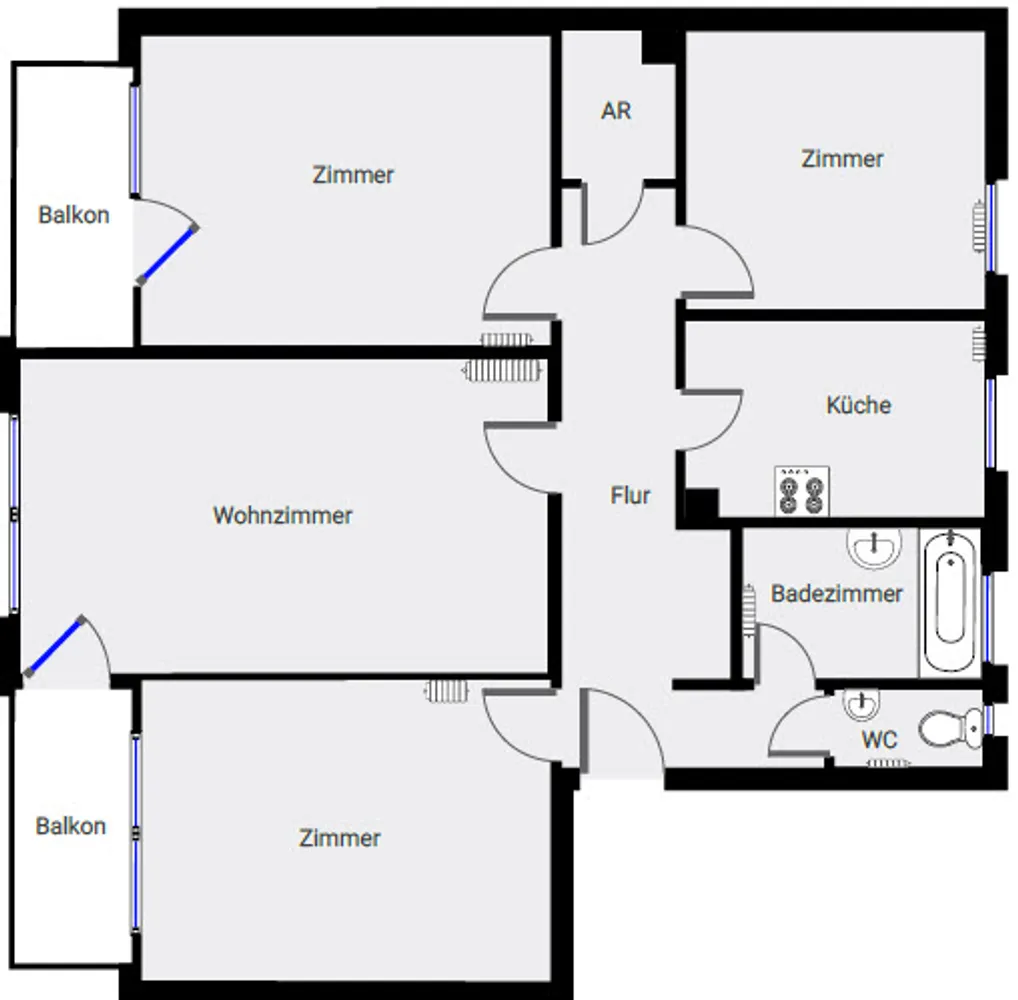 4 Zimmer Wohnung mit 90 m² in Nürnberg – Bild 11