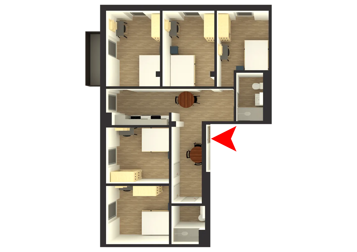 Shared room with 11 m² in Berlin – Photo 5