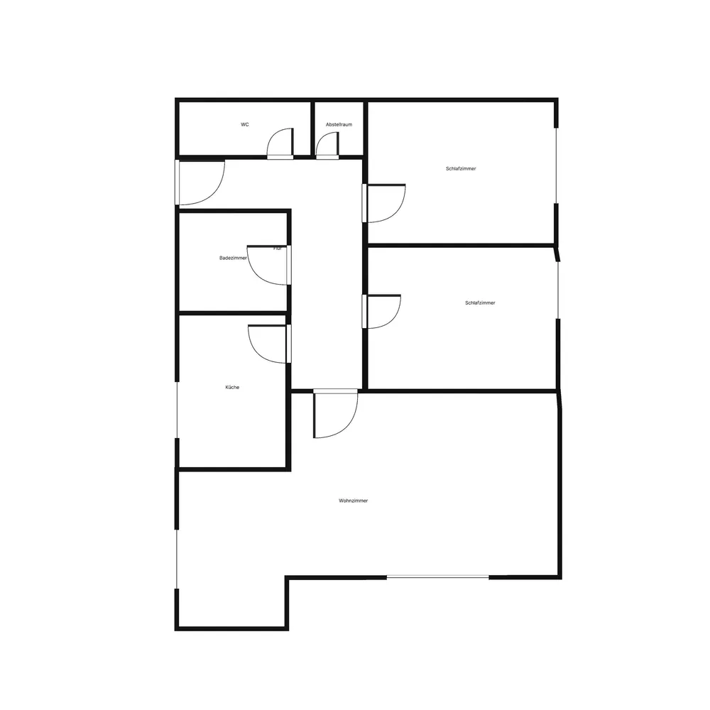 4 Zimmer Wohnung mit 86 m² in Ulm – Bild 1