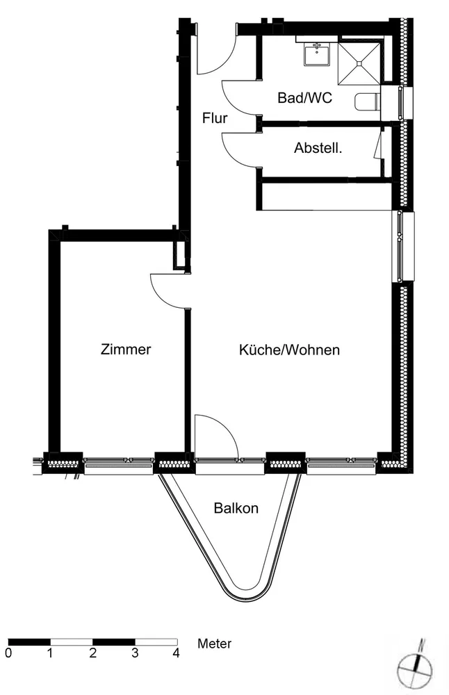2 Zimmer Wohnung mit 60 m² in Bremerhaven – Bild 7