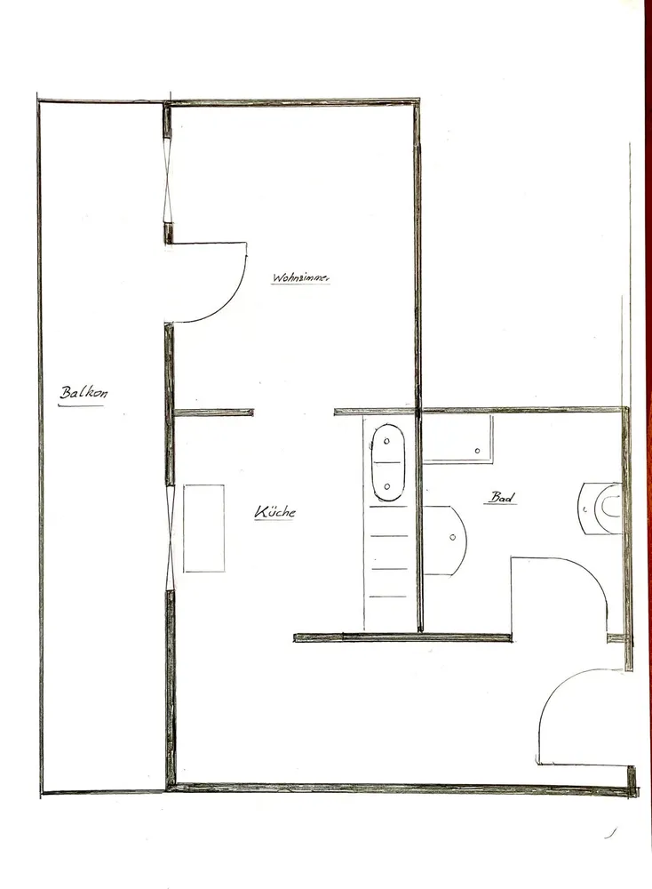 2 room apartment with 45 m² in Mannheim – Photo 8