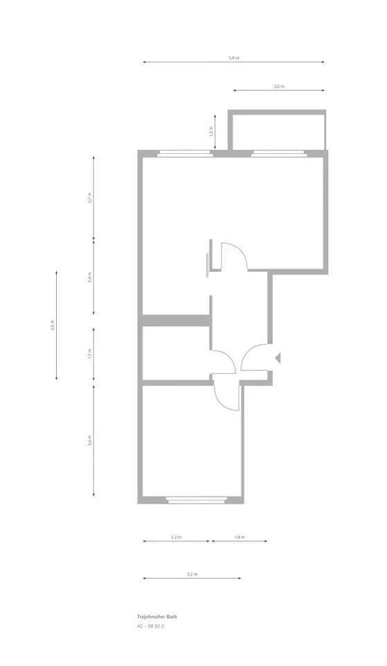 2 Zimmer Wohnung mit 48 m² in Lutherstadt Wittenberg – Bild 5
