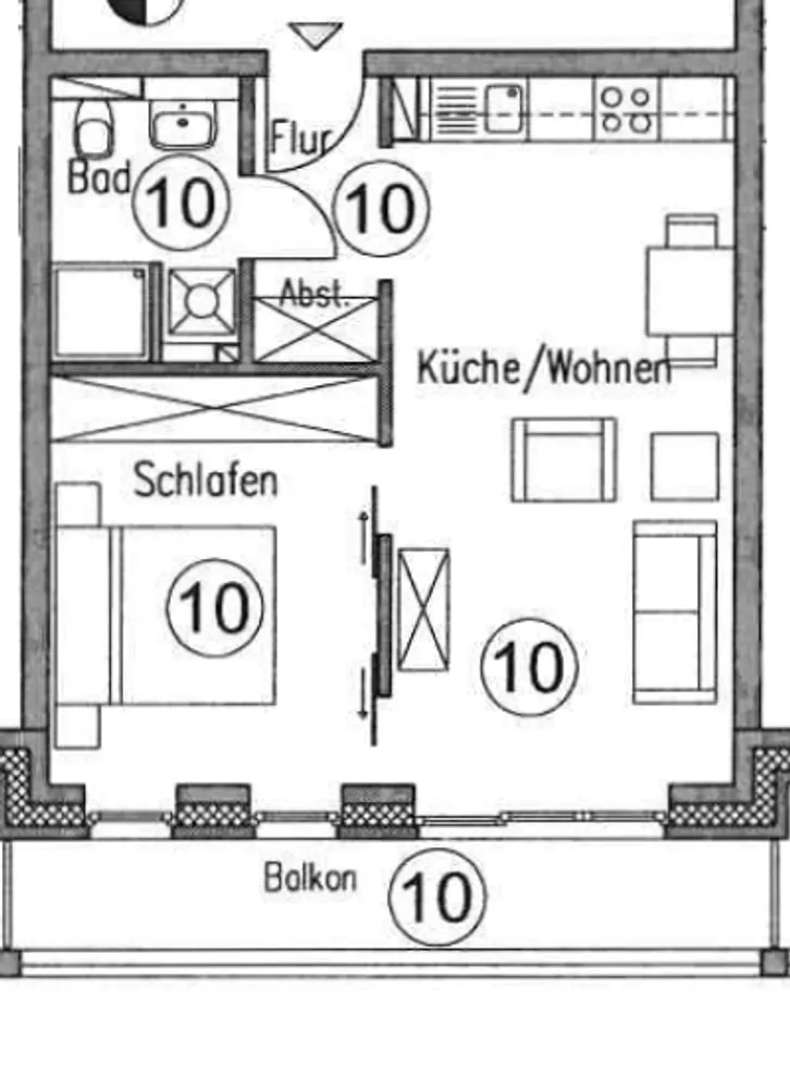 2 Zimmer Wohnung mit 41 m² in Oldenburg – Bild 5