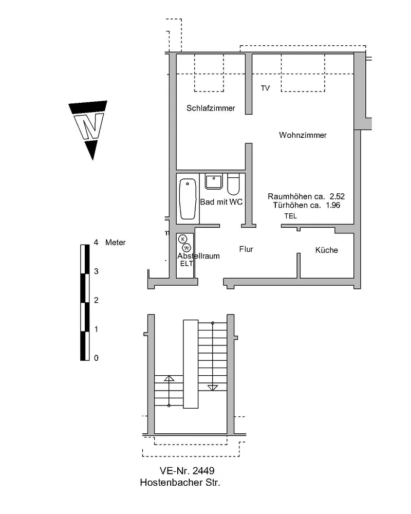 2 room apartment with 41 m² in Bremen – Photo 2