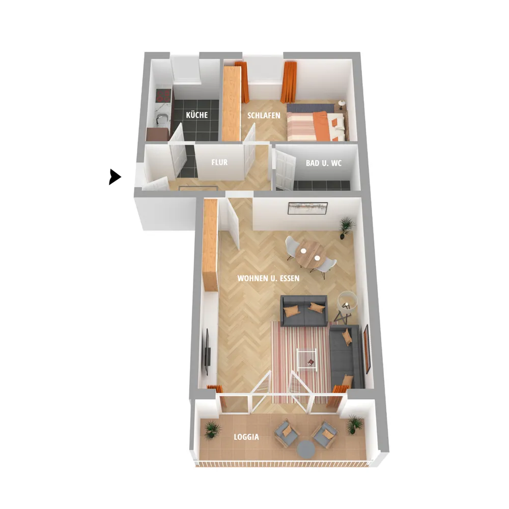 2 Zimmer Wohnung mit 67 m² in Dachau – Bild 9
