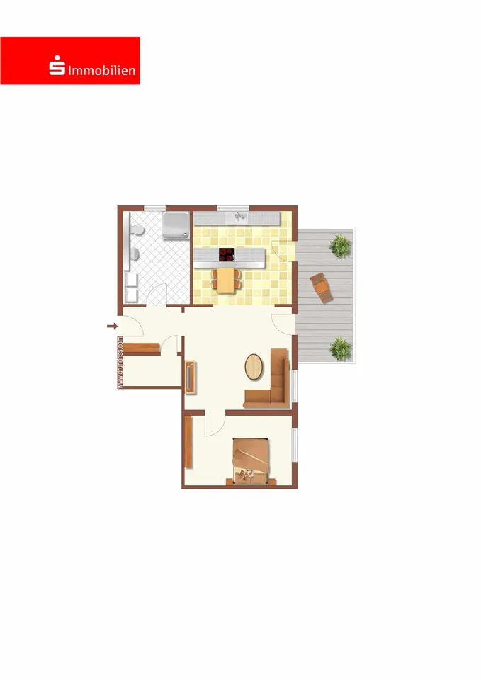 2 Zimmer Wohnung mit 69 m² in Suhl – Bild 7