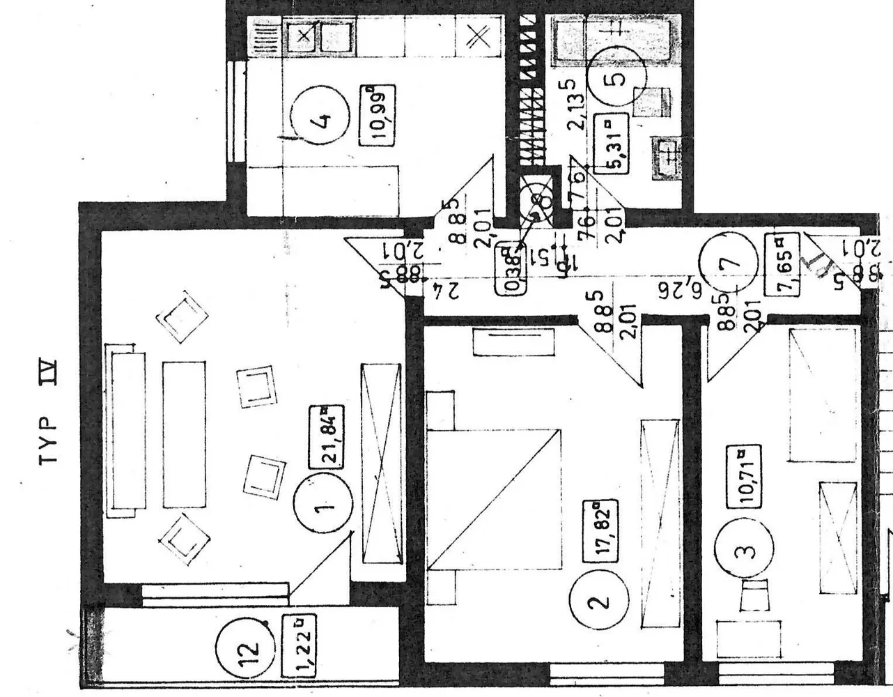 3 Zimmer Wohnung mit 75 m² in Paderborn – Bild 2