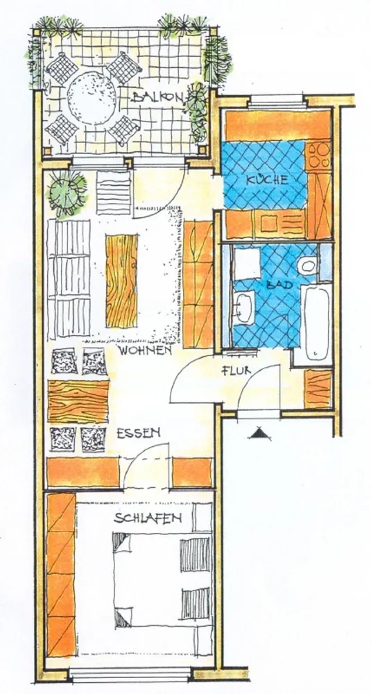 2 Zimmer Wohnung mit 50 m² in Chemnitz – Bild 7