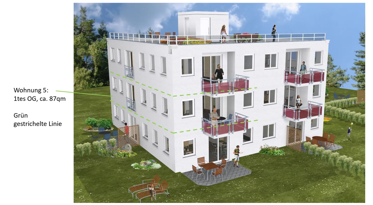 3 Zimmer Wohnung mit 87 m² in Landshut – Bild 6